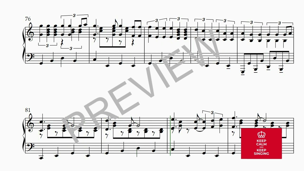 DANCE THE NIGHT AWAY SATB score