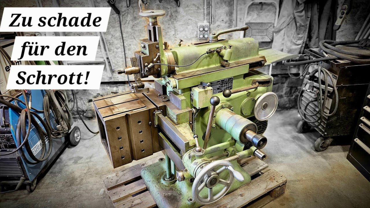 Fast Geschenkt / Ersteigerung zweier Maschinen aus einer Berufsschule / Klopp u. Atlas Stoßmaschine 