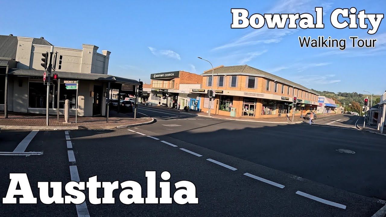 🇦🇺 Regional Area Bowral of Australia - More Walking Tours