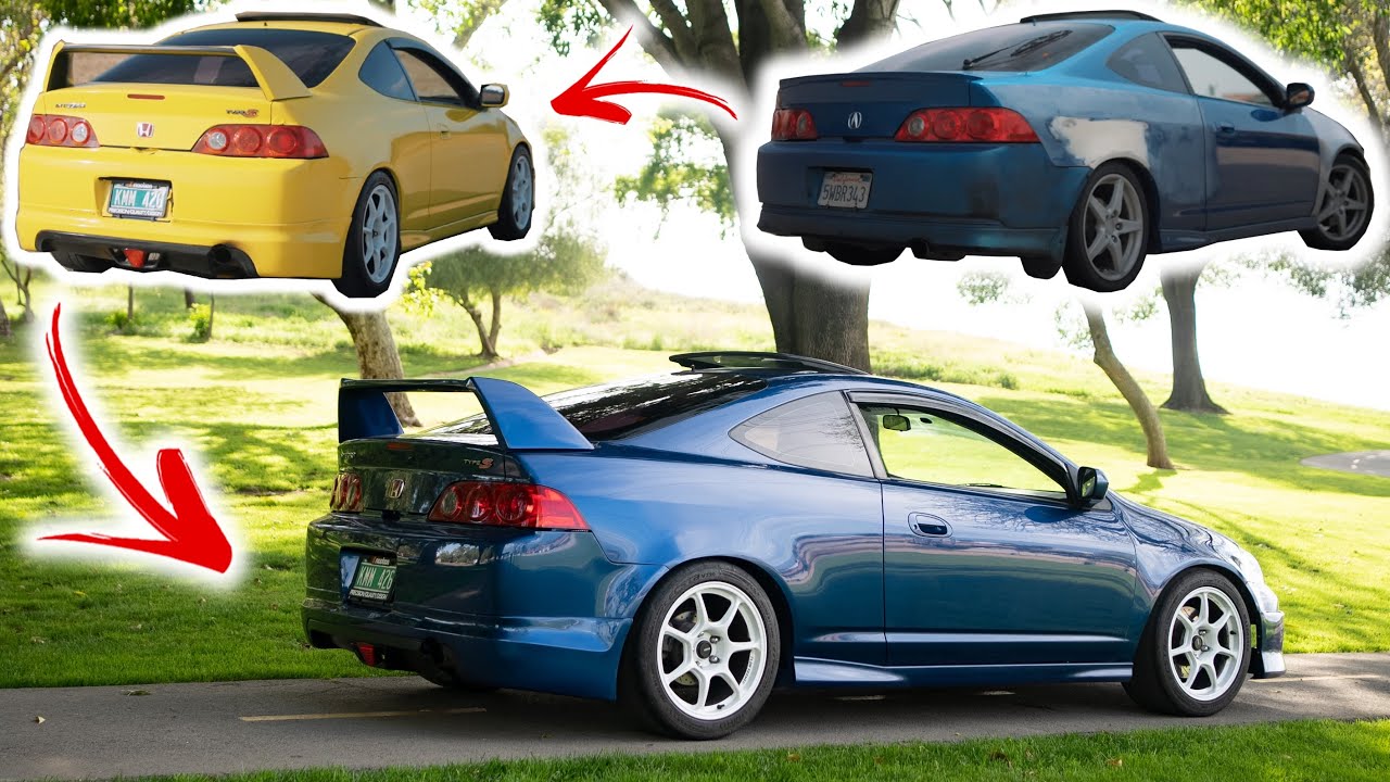 Modificando un 2006 Acura Rsx TYPE S en 25 Minutos! (TRANSFORMACION EPICA)
