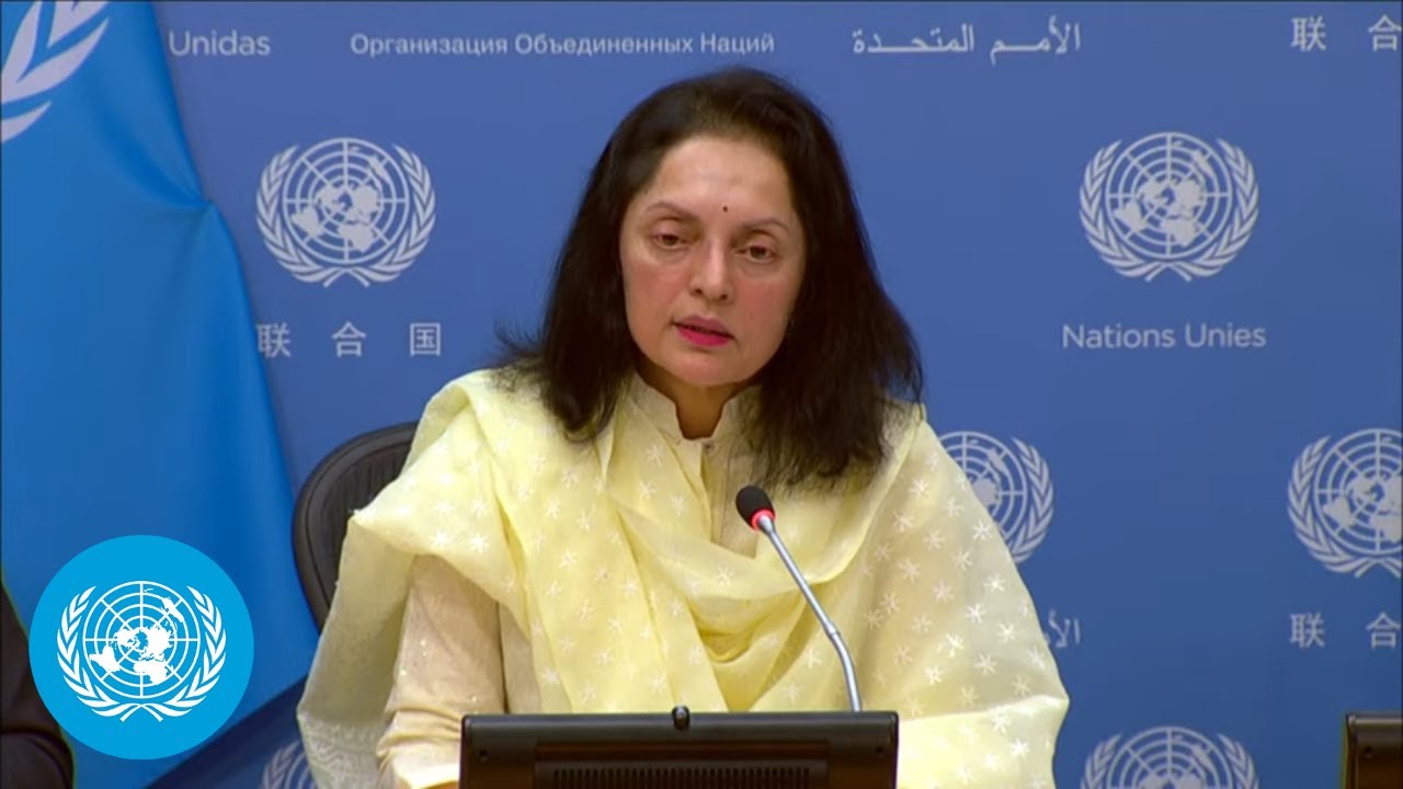 India - Security Council President on the December Programme of Work - Presser | United Nations