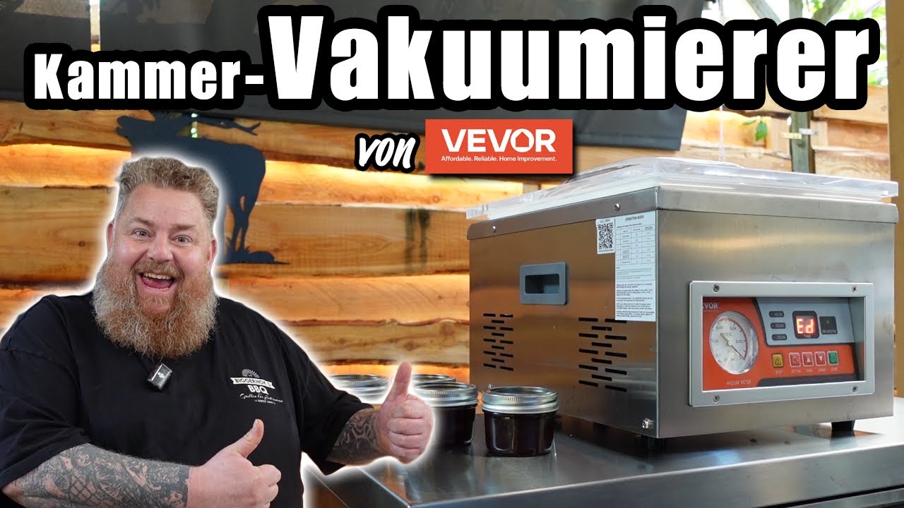 Vevor Kammer Vakuumierer / Das Teil macht richtig Spaß!