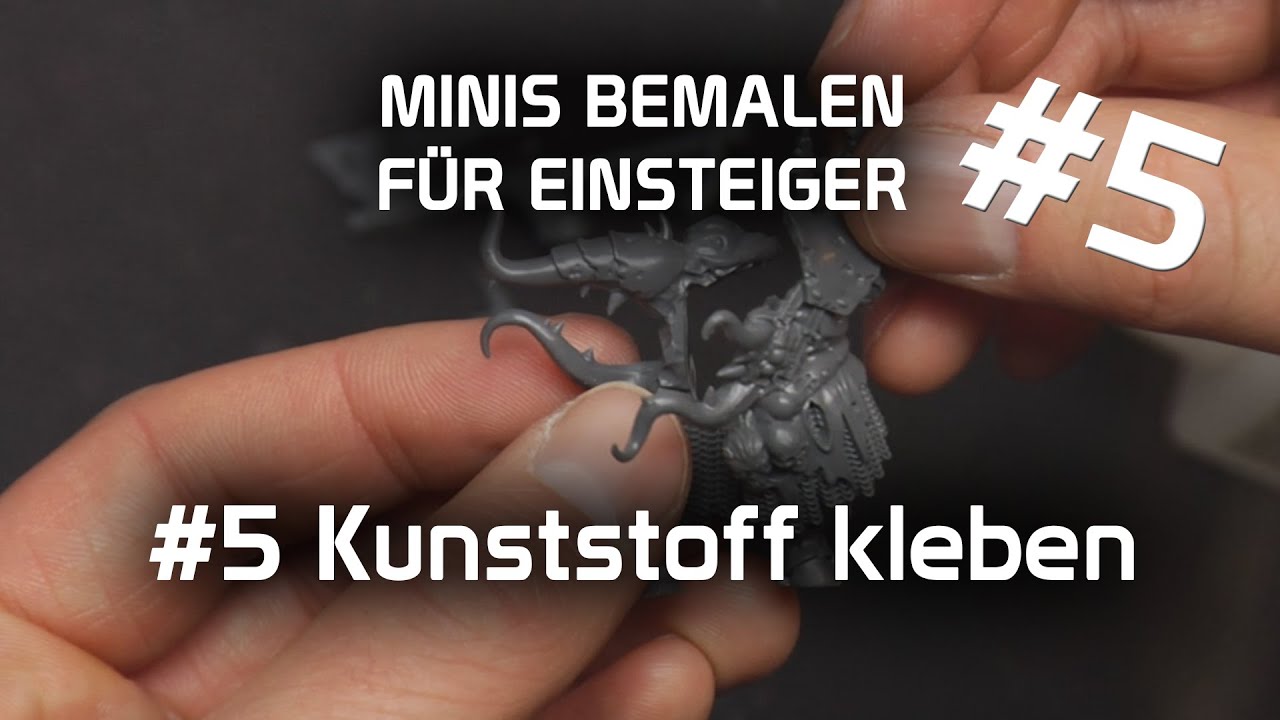 Tutorial: Miniaturen bemalen für Anfänger | Plastik kleben | How to paint | DICED