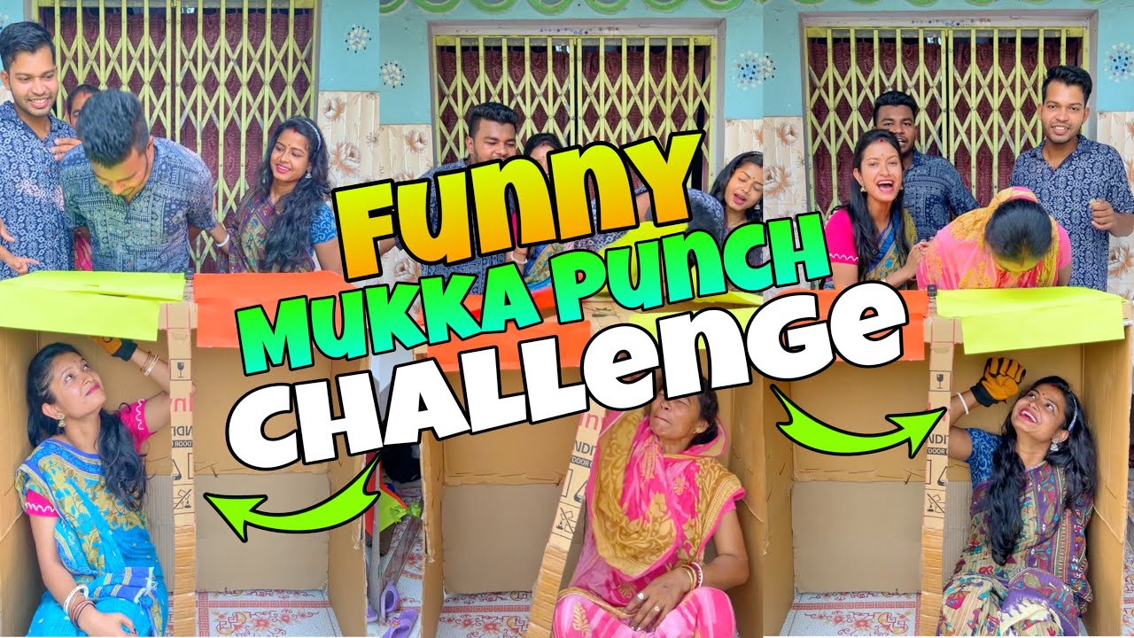 Dodge The Punch Mukka Funny Challenge with Family