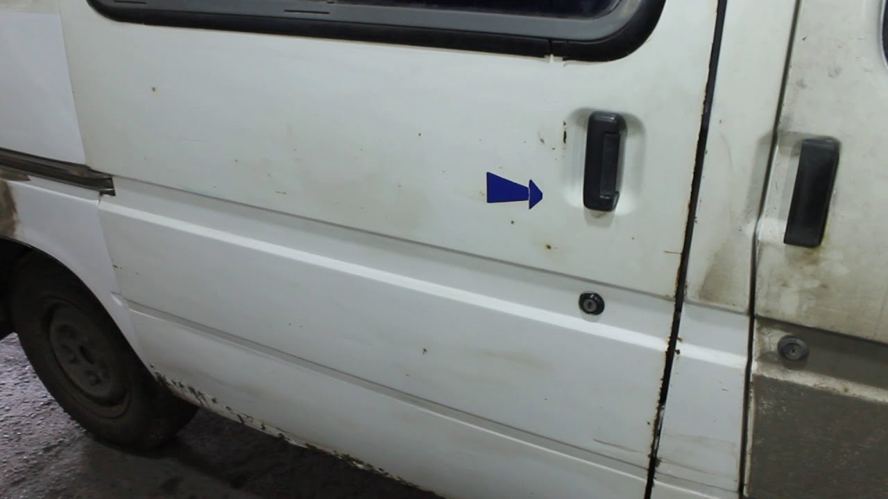 Ремонт боковой двери ford transit. Часть 1.