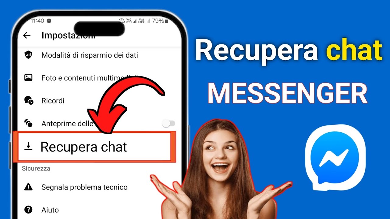 Recuperare messaggi eliminati su Messenger | Come fare (Tutorial 2025)