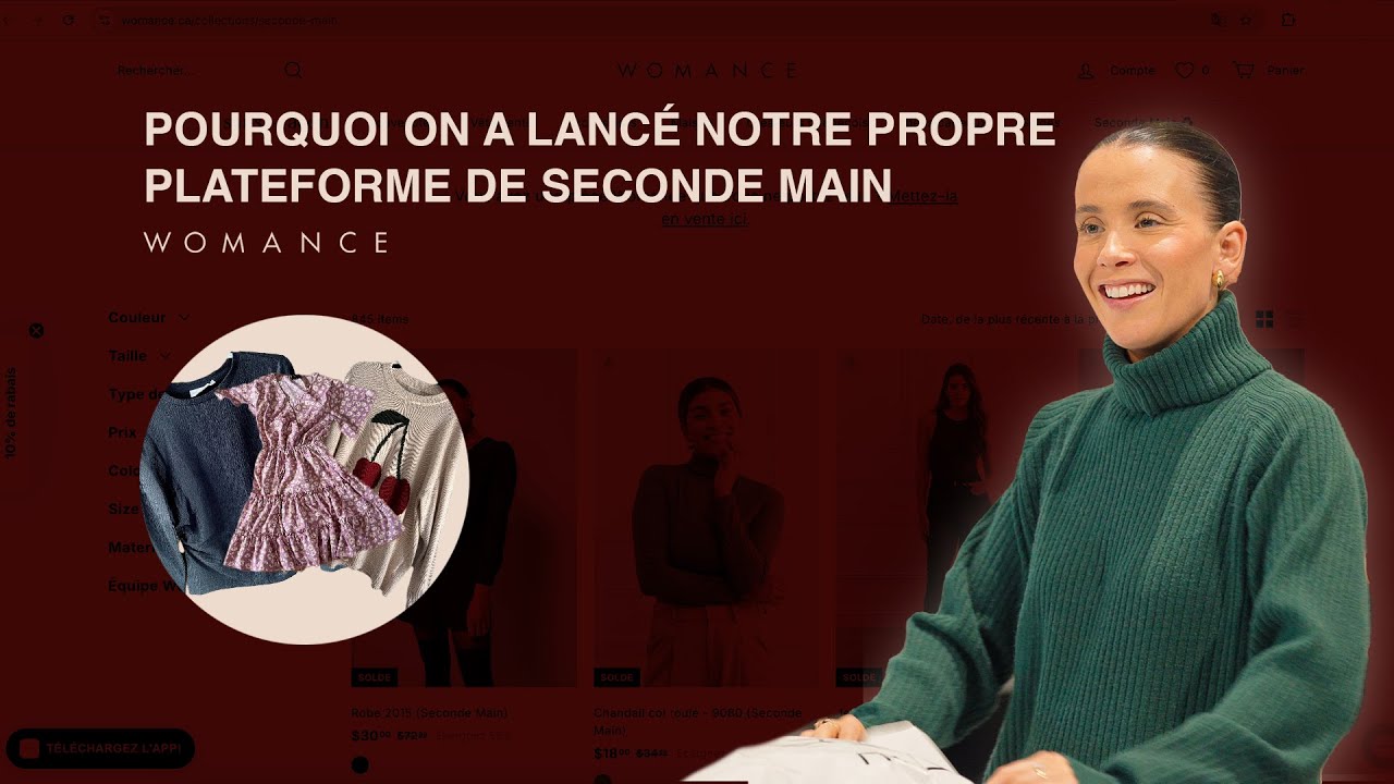 Pourquoi on a lancé notre propre plateforme de Seconde Main | Womance