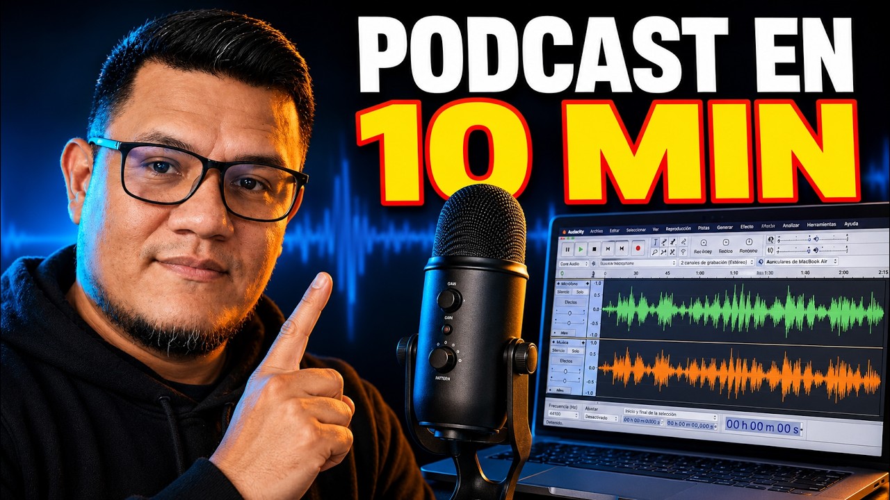 Como Grabar un Podcast en Audacity en Menos de 10 Minutos Luisito Habla