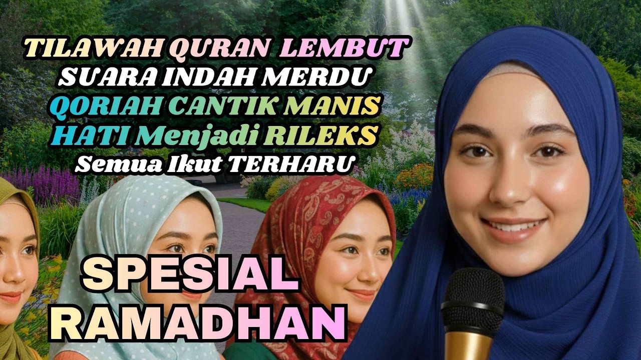 TILAWAH RAMADHAN PENUH BERKAH🌙✨ //QORIAH BERSUARA SYAHDU ❗LANTUNANNYA MENYEJUKKAN HATI