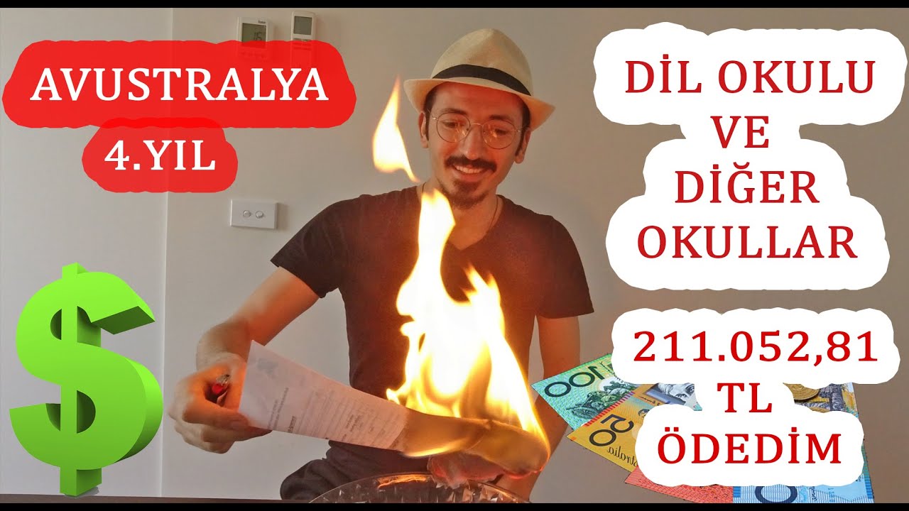 AVUSTRALYA DİL OKULU - 4 YILDA 211.052,81 TL ÖDEDİM | OKUL BİTİYOR…