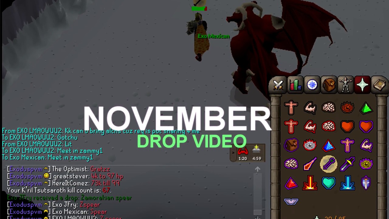 Exodus PvM | November Drop Video 2016