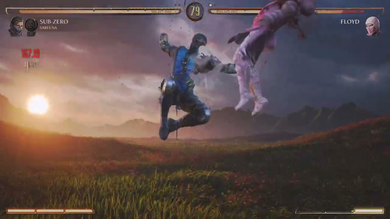 Mortal Kombat 1 Floyd Fight First Attempt