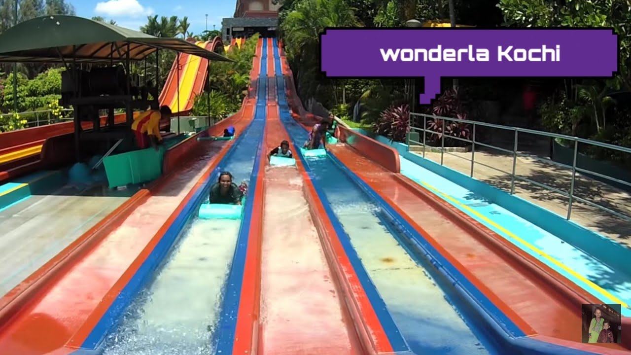 Wonderla Amusement Park Kochi ||  All Attractions in  7 Minutes || HD