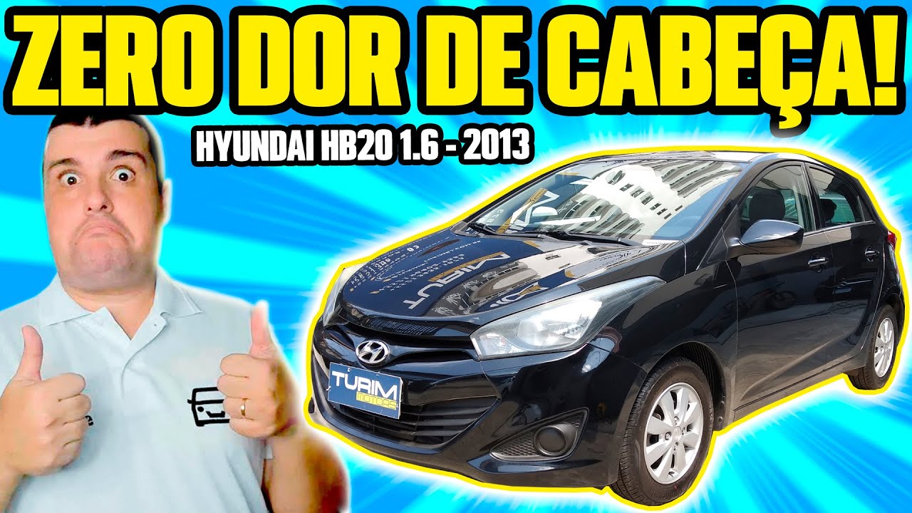 HYUNDAI HB20 1.6 G1 - GUERREIRO, BONITO e 