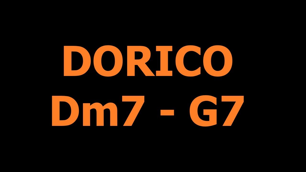 BACKING TRACK  Dm DORICO
