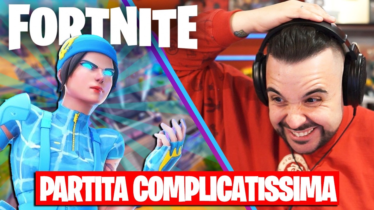 Partita complicatissima su FORTNITE