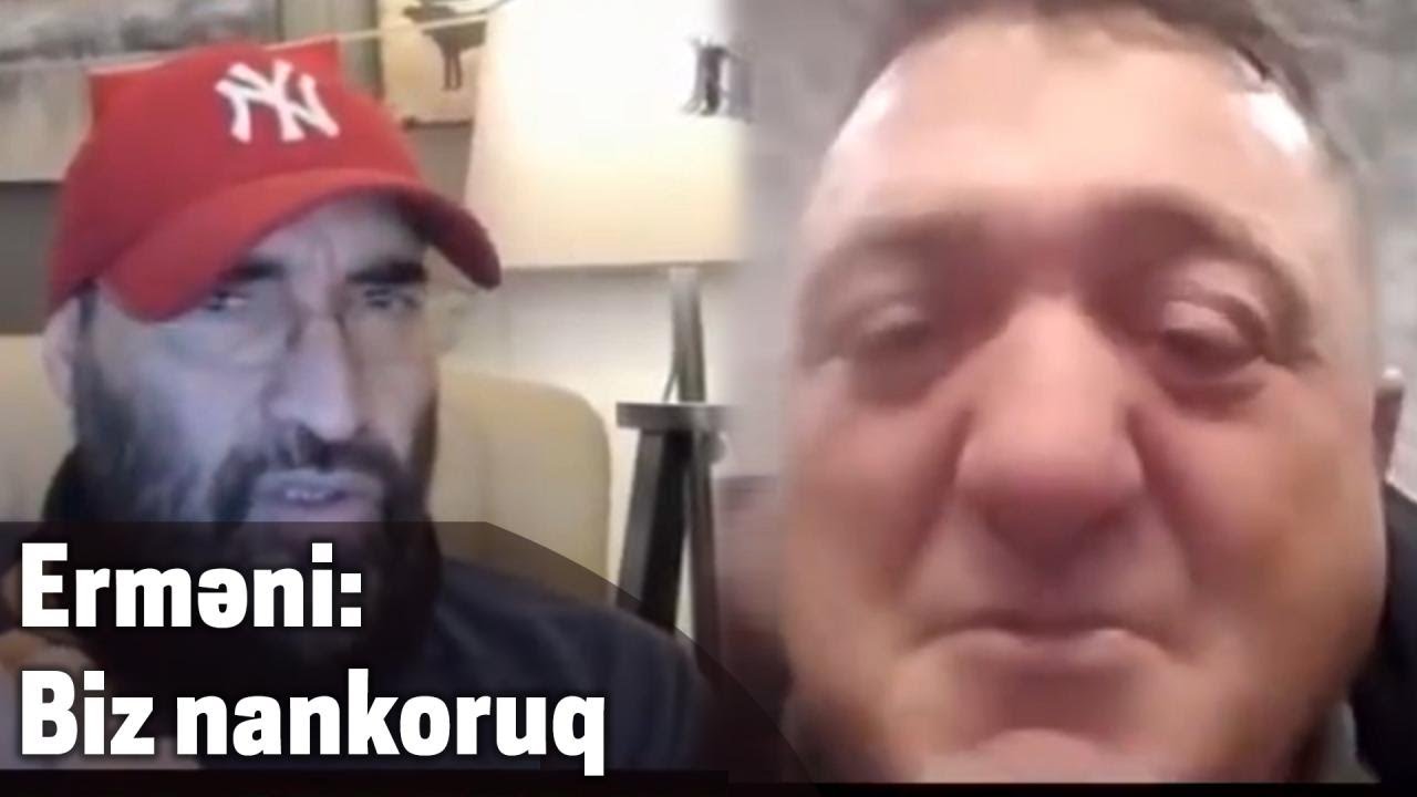 Erməninin etirafi: CANLI YAYIMDA QALMAQAL