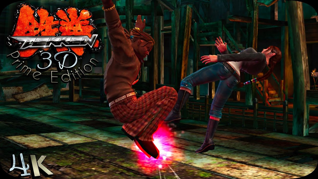 Tekken 3D Prime Edition | Eddy Gordo | Quick Battle | Citra(3DS)| 4K 60 FPS Gameplay.
