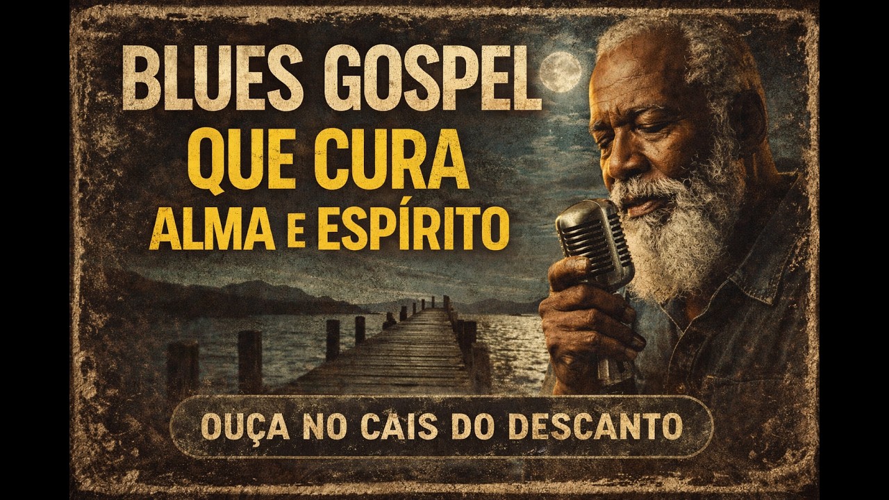 O Cais do Descranto | Blues Gospel Profundo para Alma e Espírito