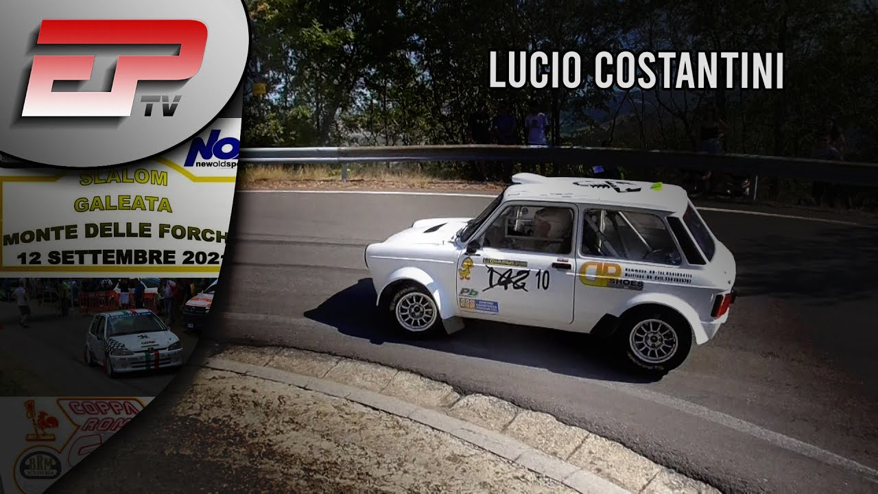 Lucio Costantini | A112 Abarth | Slalom Galeata 2021