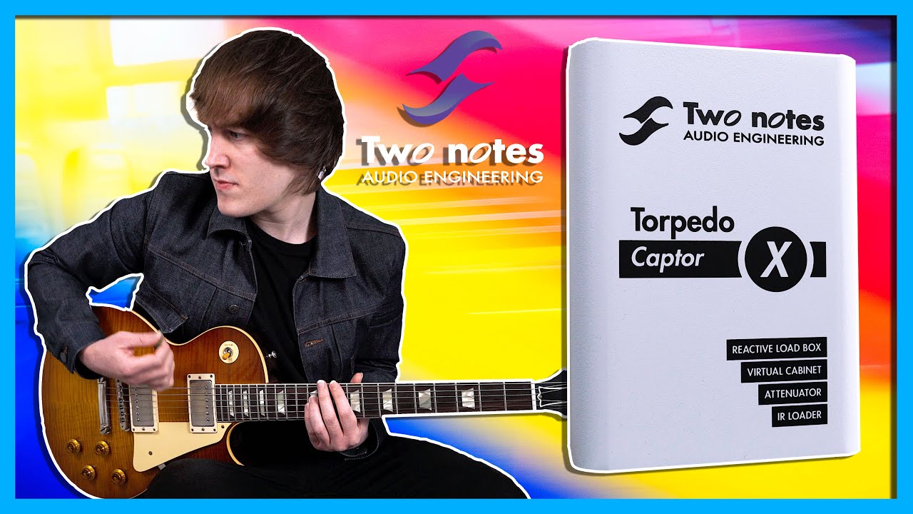 How To Record Guitar Tones ANYWHERE! Torpedo Captor X | Two Notes Demo