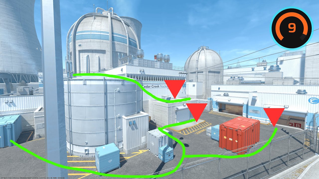 How to play t side nuke like a pro | Map Mastery