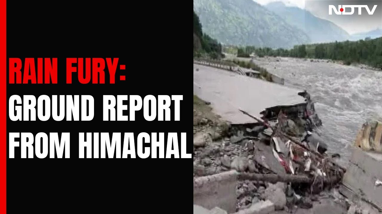 Himachal Flash Floods: Key Road Washed Away, Life At A Standstill In Himachal Town | Ground Report
