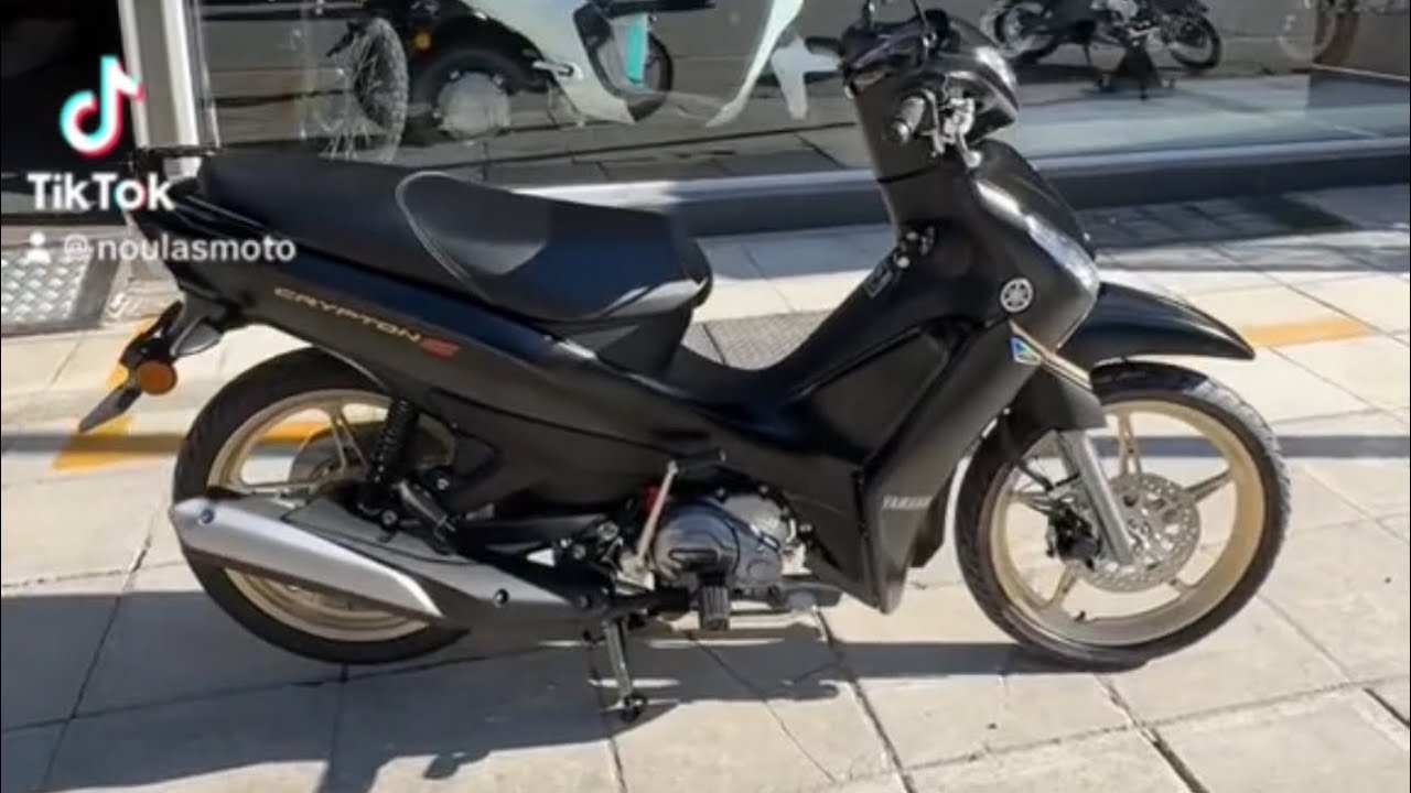Το πρώτο παπί CRYPTON S 2024 μαύρο black