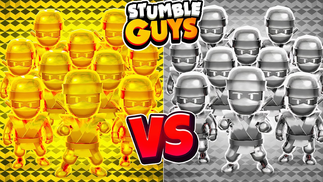 GOLD vs METAL in Stumble Guys!