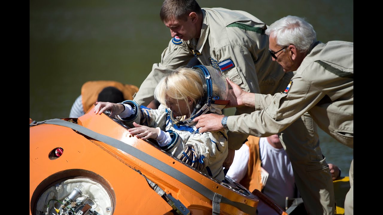 Cosmonauts Training to Land in Water