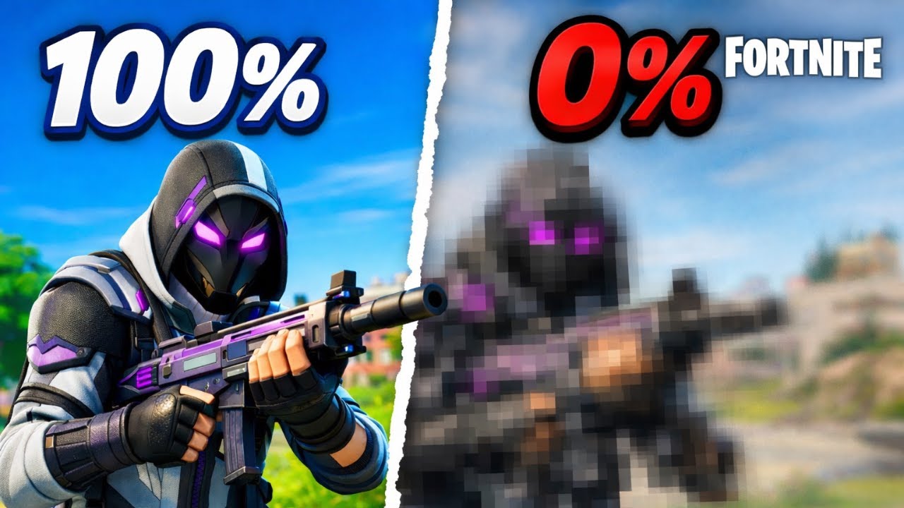 Fortnite aber jeder kill verschlechtert meine Grafik💀