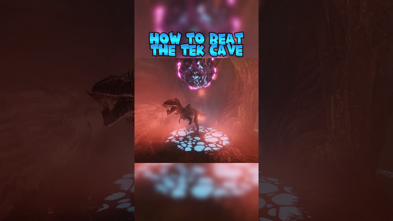 👊How to Beat the Tek Cave in ARK Survival Ascended #ark #arksurvivalascended #arksurvival #tekcave