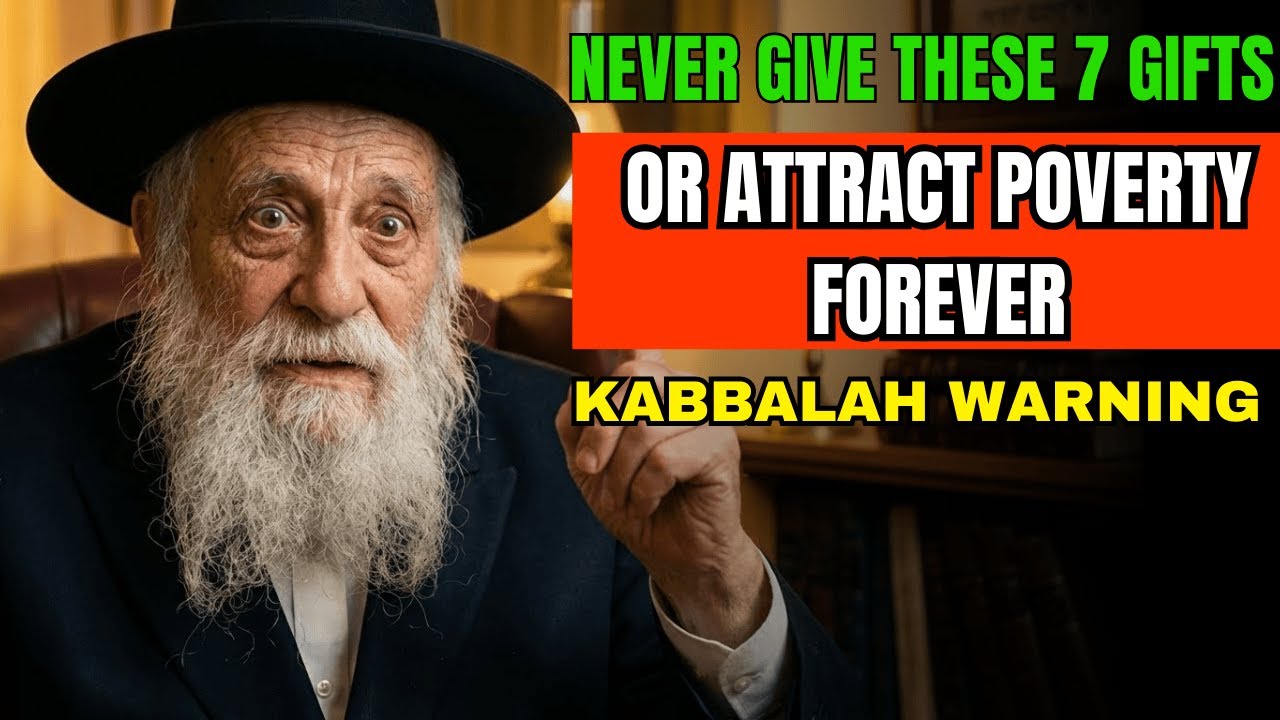 Rabbi: NEVER Give These 7 Things As Gifts — Or You Attract Poverty Forever! (Ancient Kabbalah Rule)