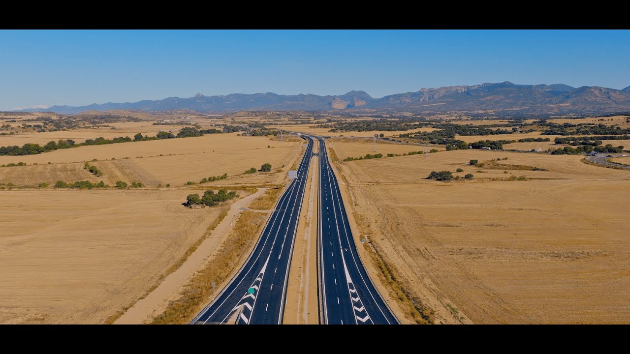 Puesta en servicio del último tramo de la A-22 entre Siétamo y Huesca