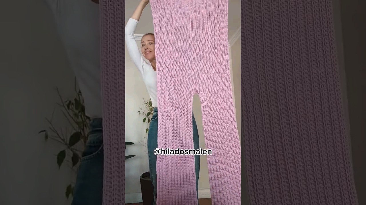 Chaleco en una sola pieza #crochet #crochettutorial #gancho #ganchillo