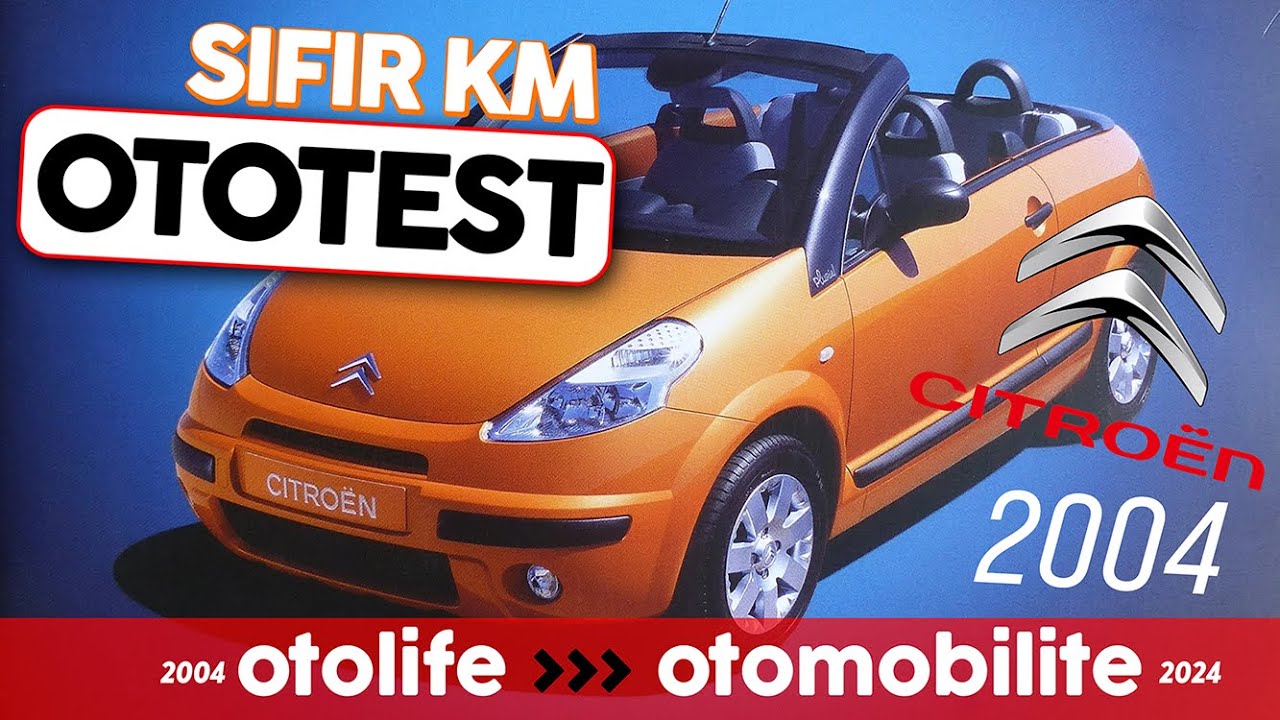 CITROËN C3 PLURIEL + 2004  YILINDA ÇEKİMLERİNİ YAPTIĞIMIZ OTOTEST SÜRÜŞÜMÜZ.