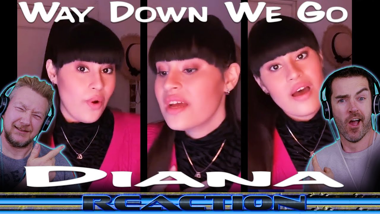 ''Way Down We Go'' Diana Ankudinova REACTION! (Kaleo Cover)