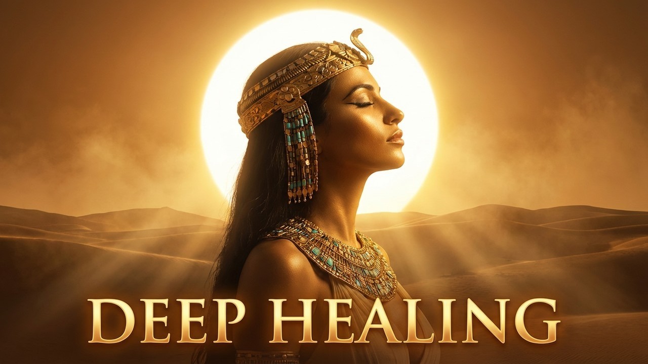 Cortisol Reduction Music | Ancient Egyptian Healing Frequencies
