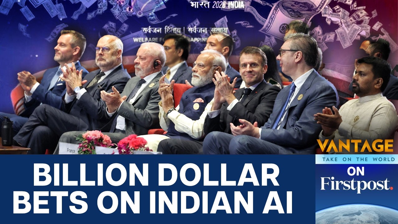 Modi, Macron and Tech CEOs Address India's Global AI Summit | Vantage on Firstpost