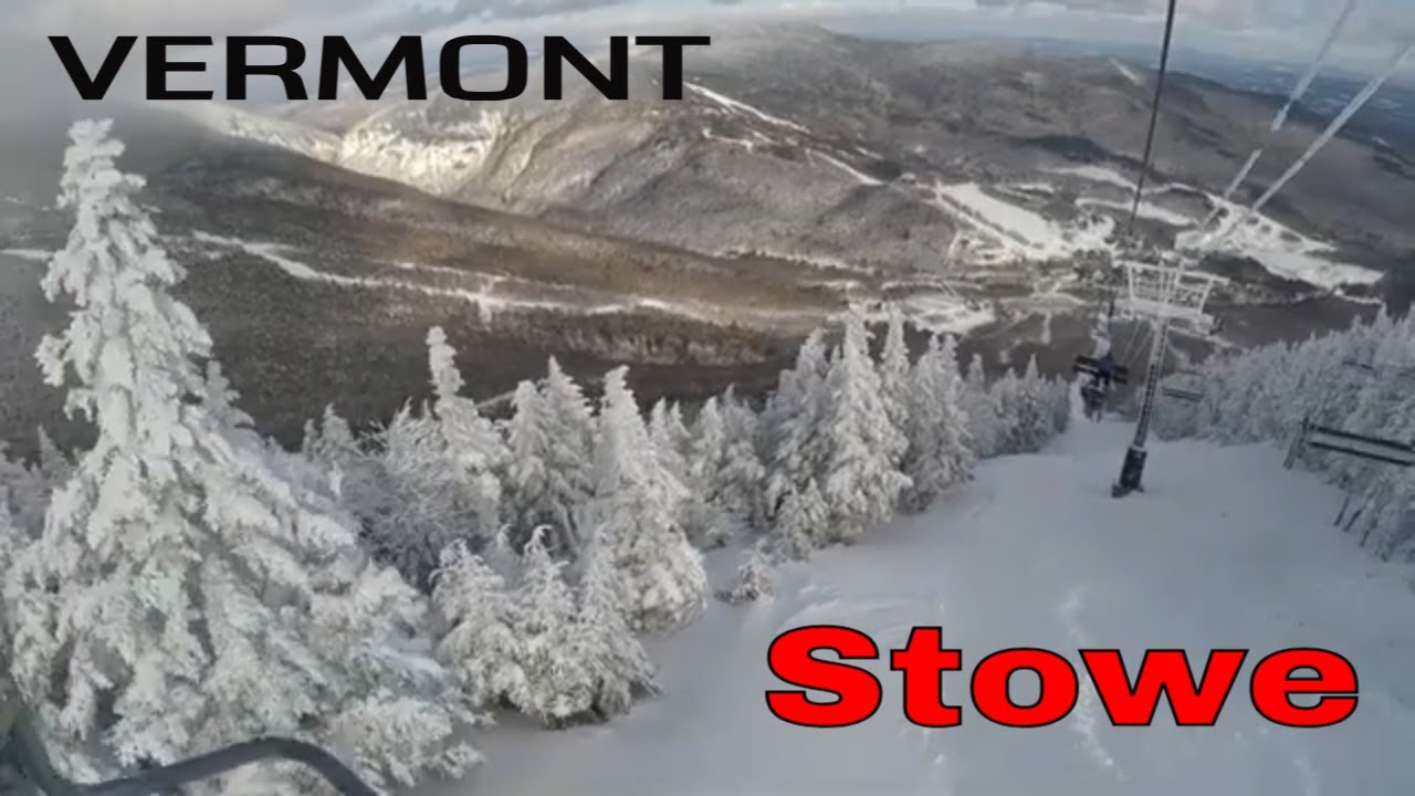 Ski Mt. Mansfield, Stowe - VT January 2025 GoPro PS