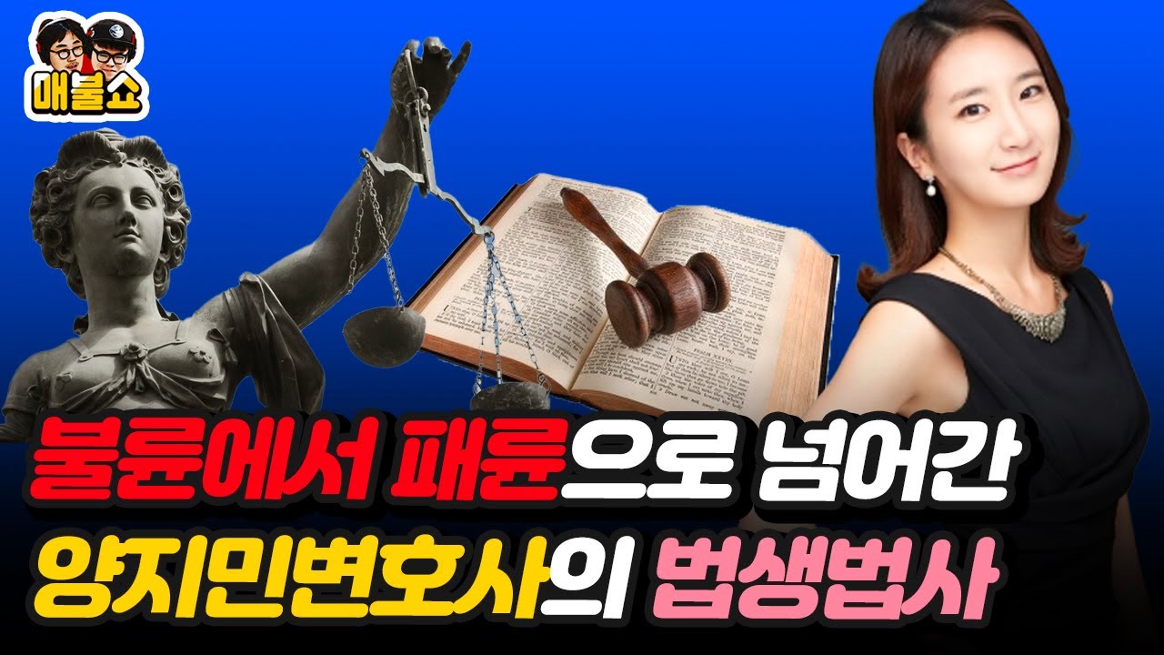 불륜에서 패륜으로 넘어간 양지민변호사의 법생법사