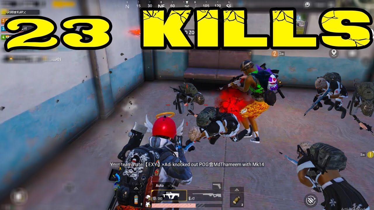 Erangle 2.0 Verithanam 23 Kills — SRB Zeus Ultimate Katharals — Pubg Mobile