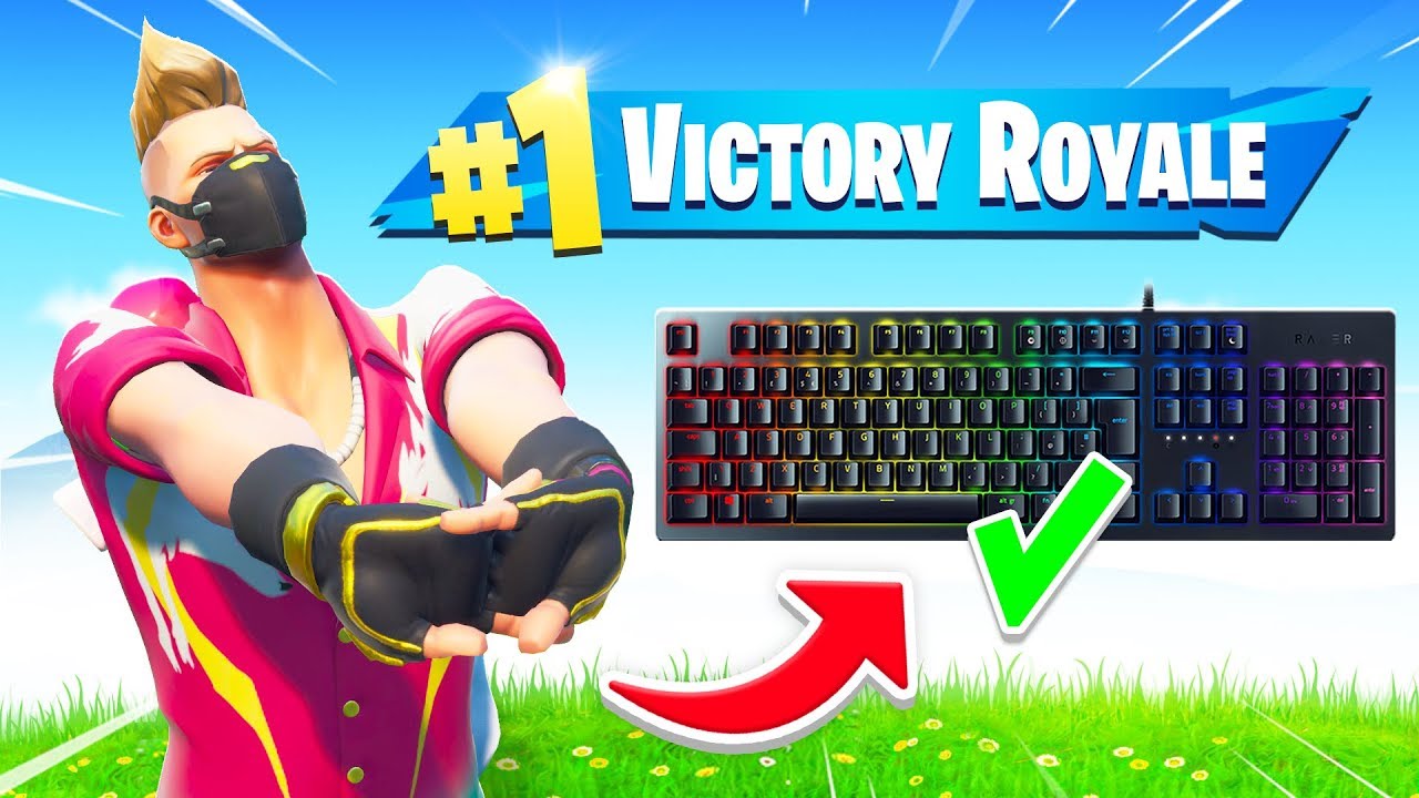 How To Get Comfortable On Keyboard & Mouse Fast! (Fortnite Battle Royale)