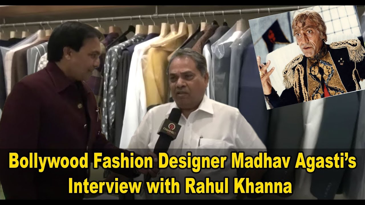 Bollywood Fashion Designer Madhav Agasti with Rahul Khanna