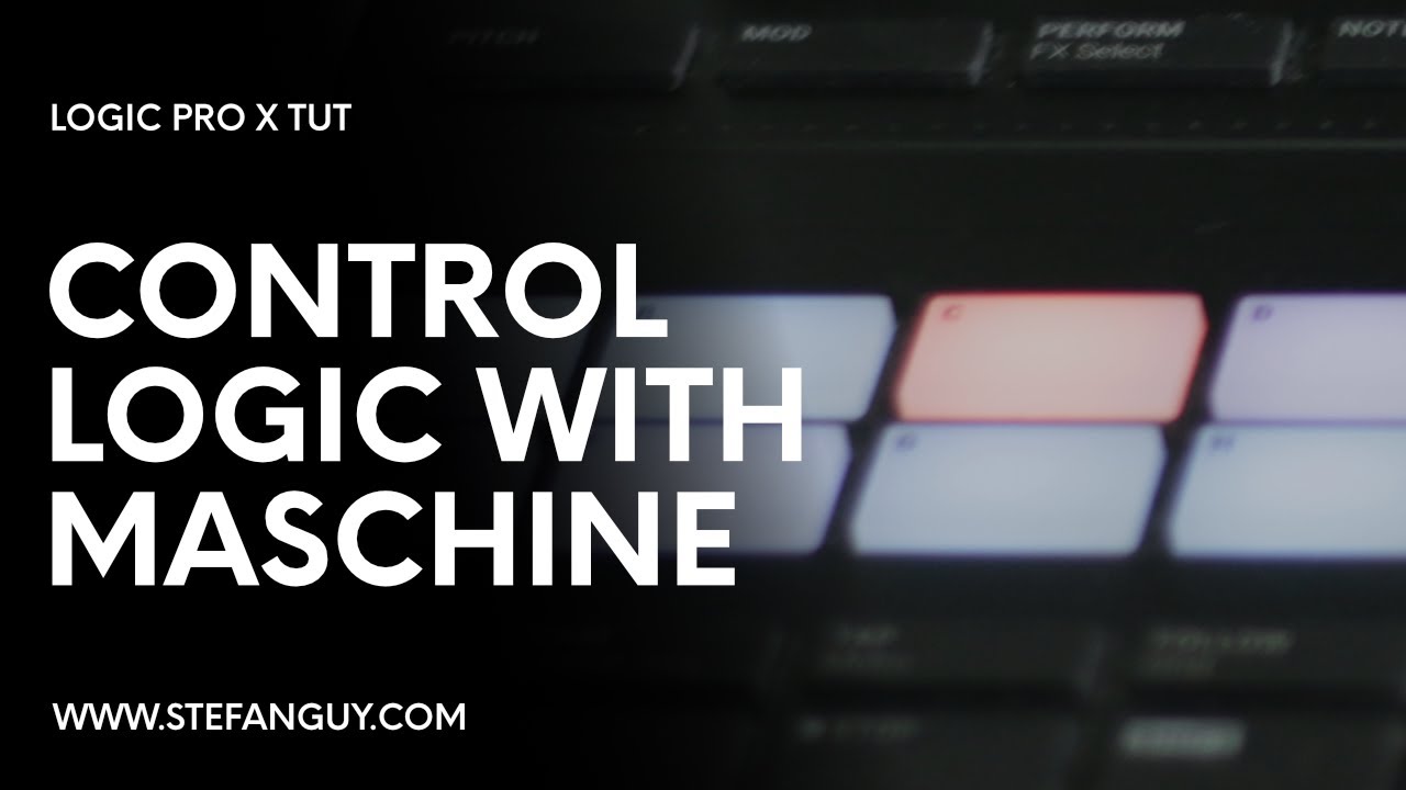 Using Maschine MK3 Transport Buttons + Pads in Logic Pro X
