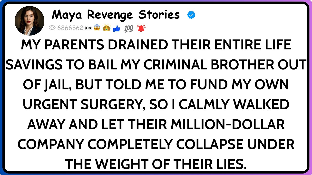 My Mom Spent All Her Savings To Bail Out My Brother, But When I Needed Help They…
