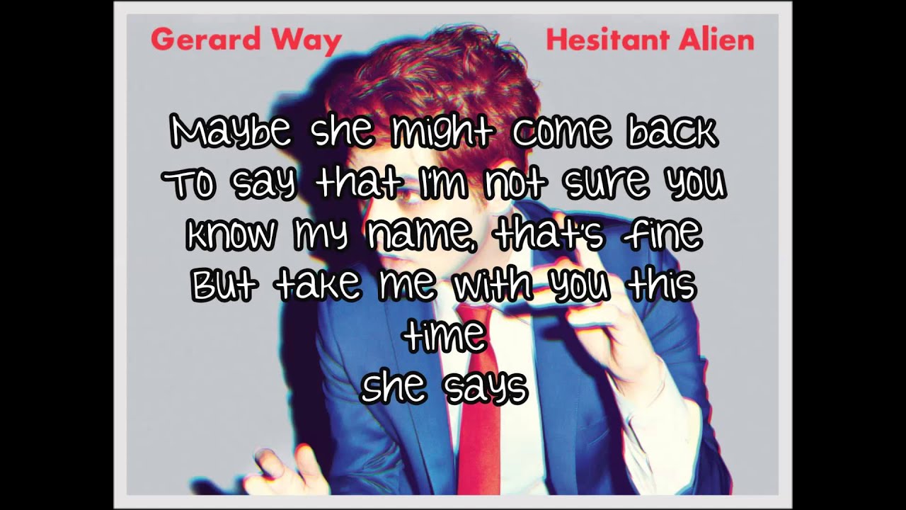 Drugstore Perfume - Gerard Way (Lyric Video)