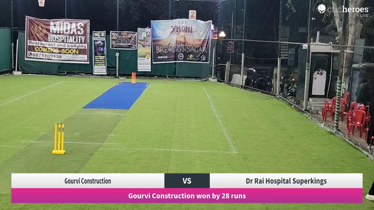 Gourvi Construction vs Dr Rai Hospital Superkings live cricket match | MAKRONIA PREMIER LEAGUE 2.0
