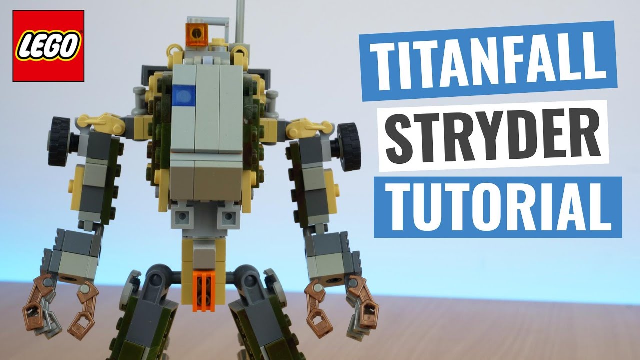 LEGO Titanfall Stryder Tutorial