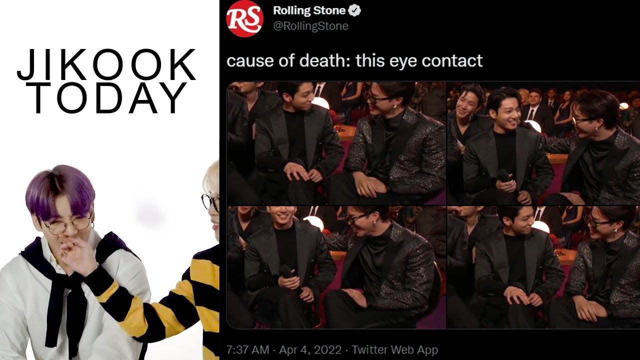 Jungkook response about hugging Jimin, holding Jimin | Jikook this Grammy | New jikook moments 2022